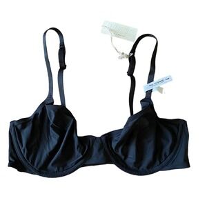 NWT Aerie Smoothez Full Coverage Unlined Bra Black 36B